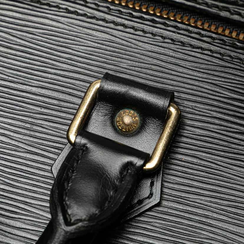 Louis Vuitton Epi Cruiser 45 Black Leather Good condition - Box View