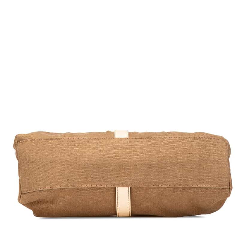 Celine Canvas Boogie Tassel Tote Brown Canvas Good condition - Inside View