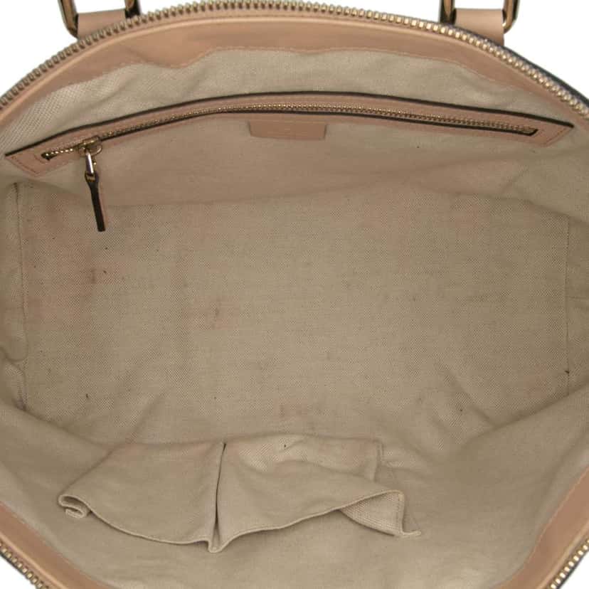 Gucci GG Canvas Web Satchel Brown Canvas Good condition - Model View