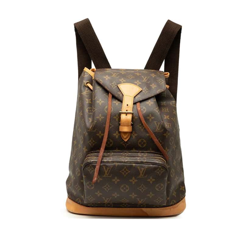 Louis Vuitton Monogram Montsouris GM Brown Good condition - Front View