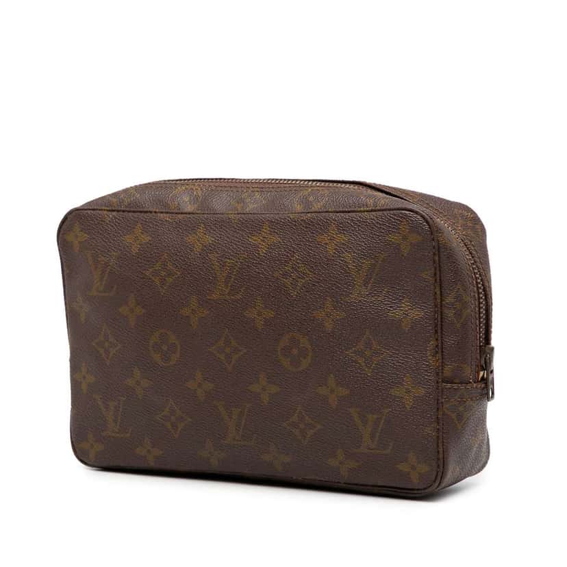 Louis Vuitton Monogram Trousse Toilette 23 Brown Good condition - Back View