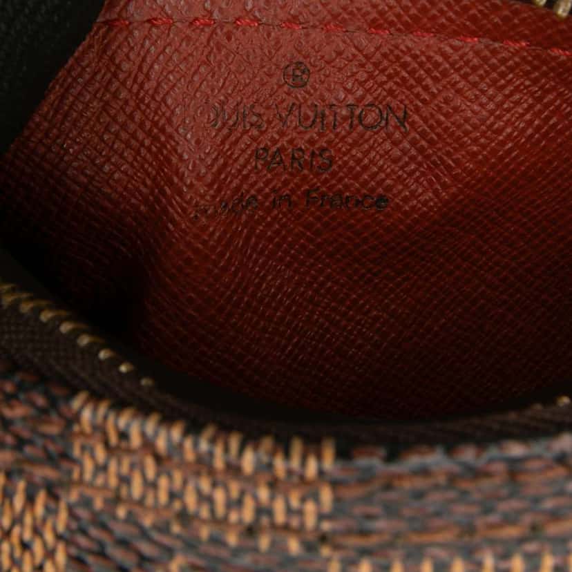 Louis Vuitton Damier Ebene Papillon Pochette Brown Canvas Good condition - Box View