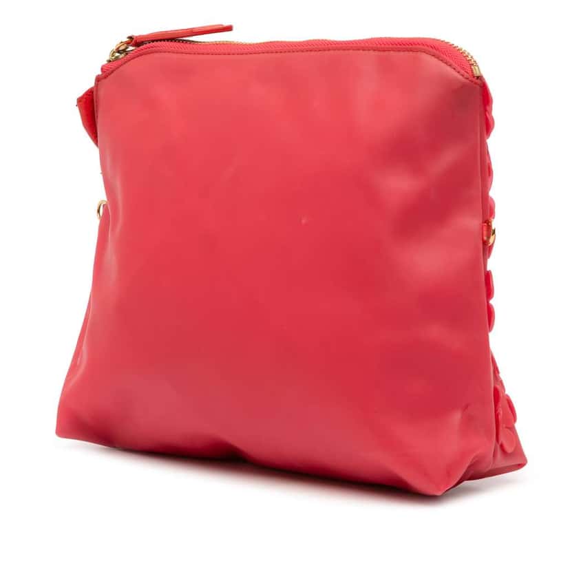 Burberry PVC Prorsum Petal Crossbody Red Good condition - Back View