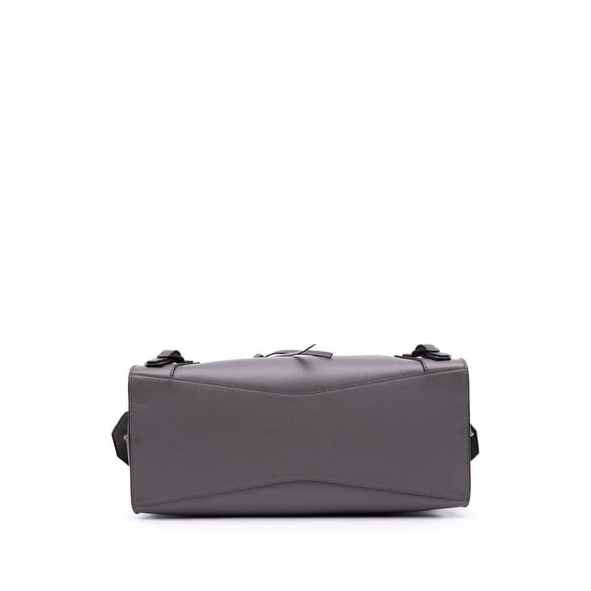 Balenciaga Small Smooth Calfskin Motocross Neo Classic City Satchel Grey Leather Good condition - Inside View
