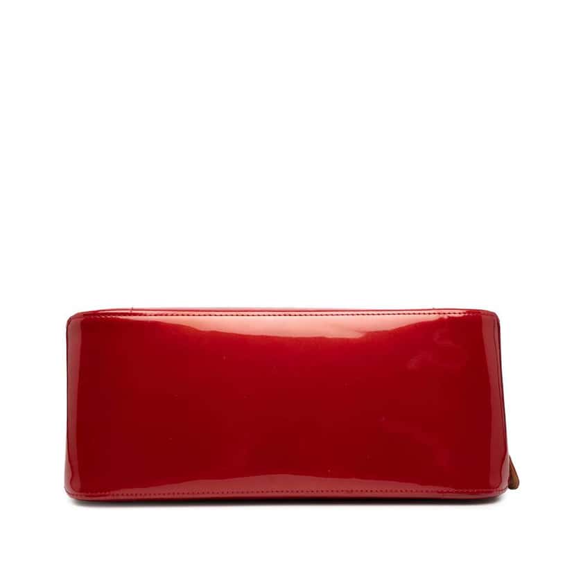 Louis Vuitton Monogram Vernis Rosewood Avenue Red Leather Good condition - Inside View