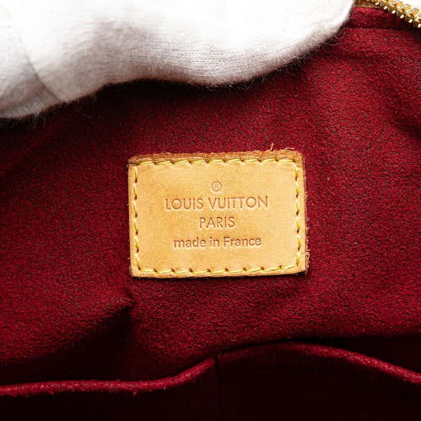 Louis Vuitton Monogram Multicolore Courtney MM White Canvas Good condition - Box View