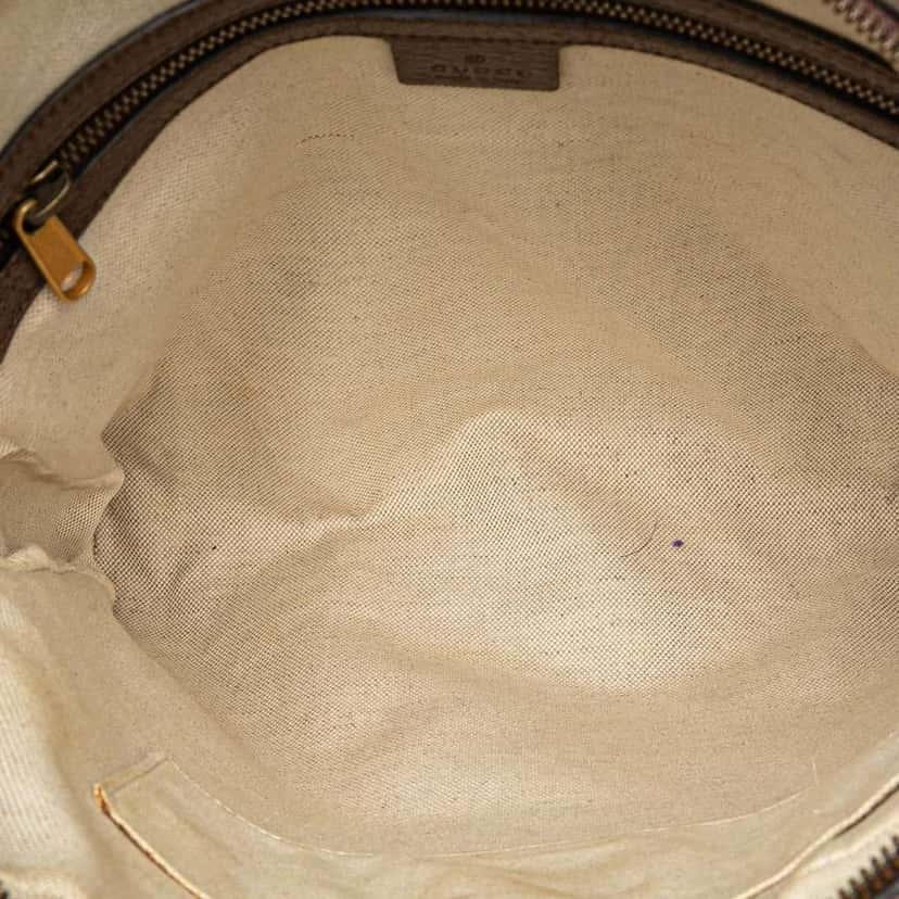 Gucci Medium GG Supreme Ophidia Crossbody Brown Canvas Good condition - Model View