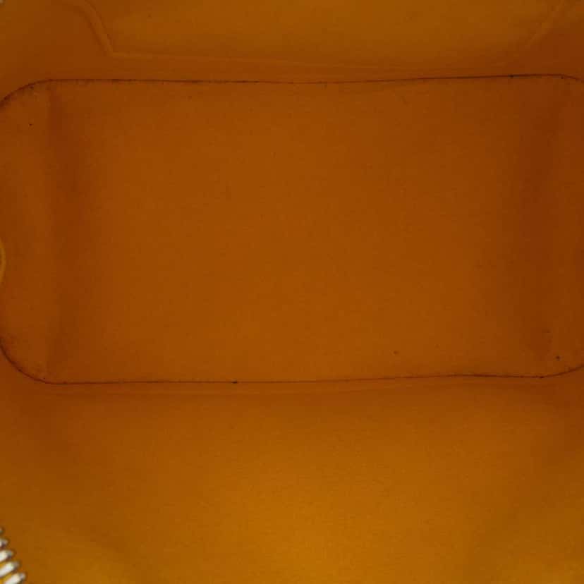 Louis Vuitton Epi Alma BB Yellow Leather Good condition - Model View