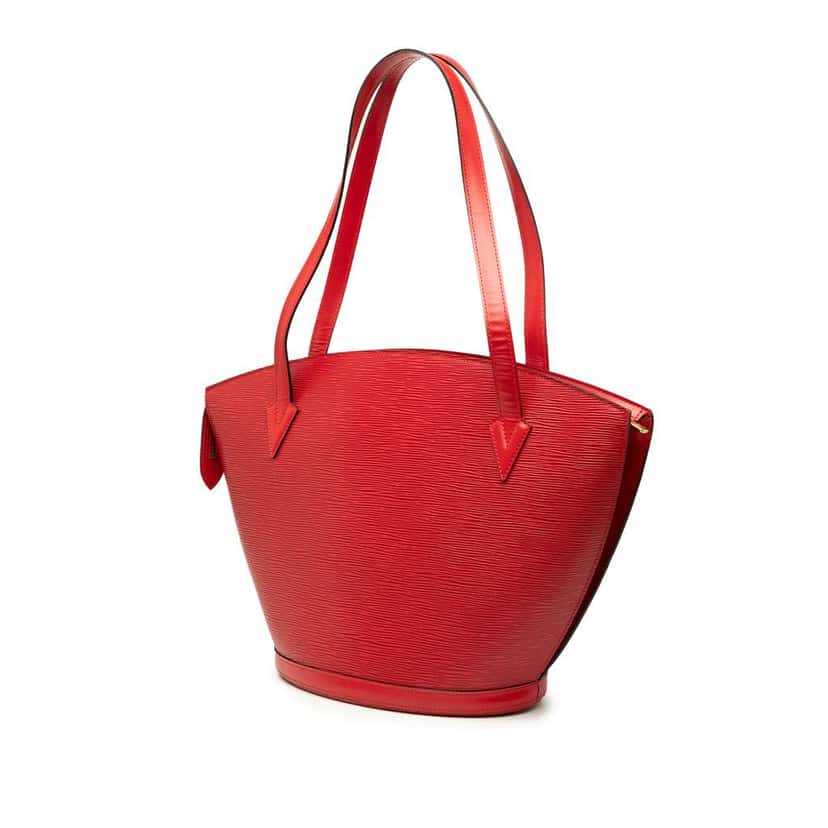 Louis Vuitton Epi Saint Jacques GM Long Strap Red Leather Good condition - Back View