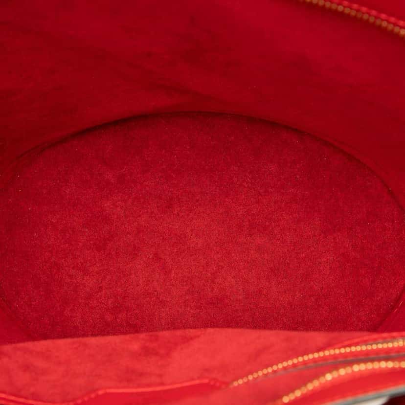 Louis Vuitton Epi Saint Jacques GM Long Strap Red Leather Good condition - Model View