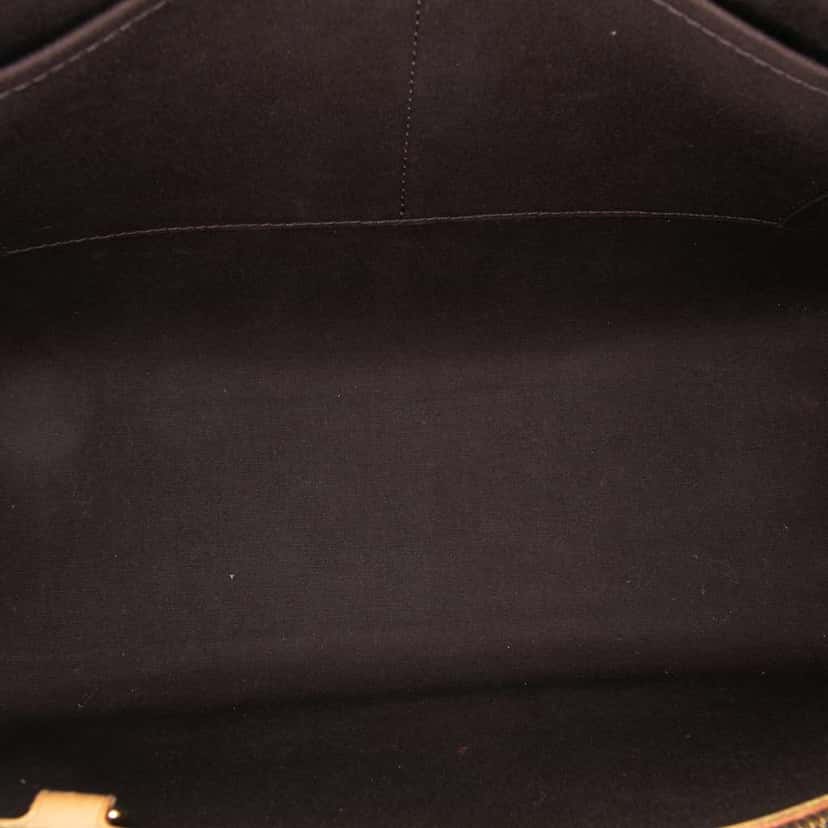 Louis Vuitton Monogram Vernis Brea MM Purple Leather Good condition - Model View