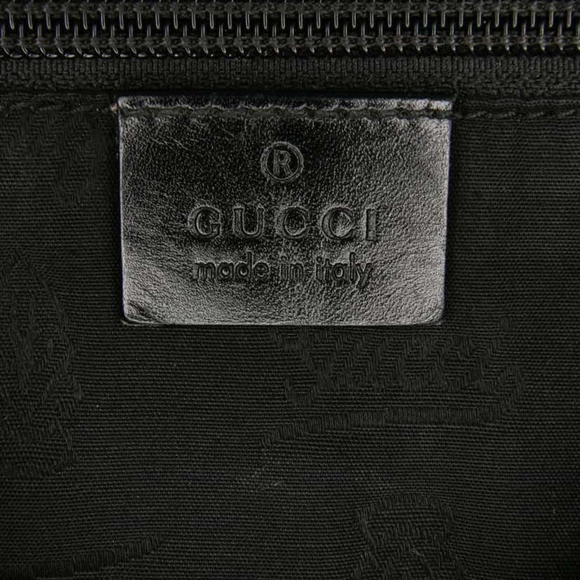Gucci GG Imprime Crossbody Black Canvas Good condition - Box View
