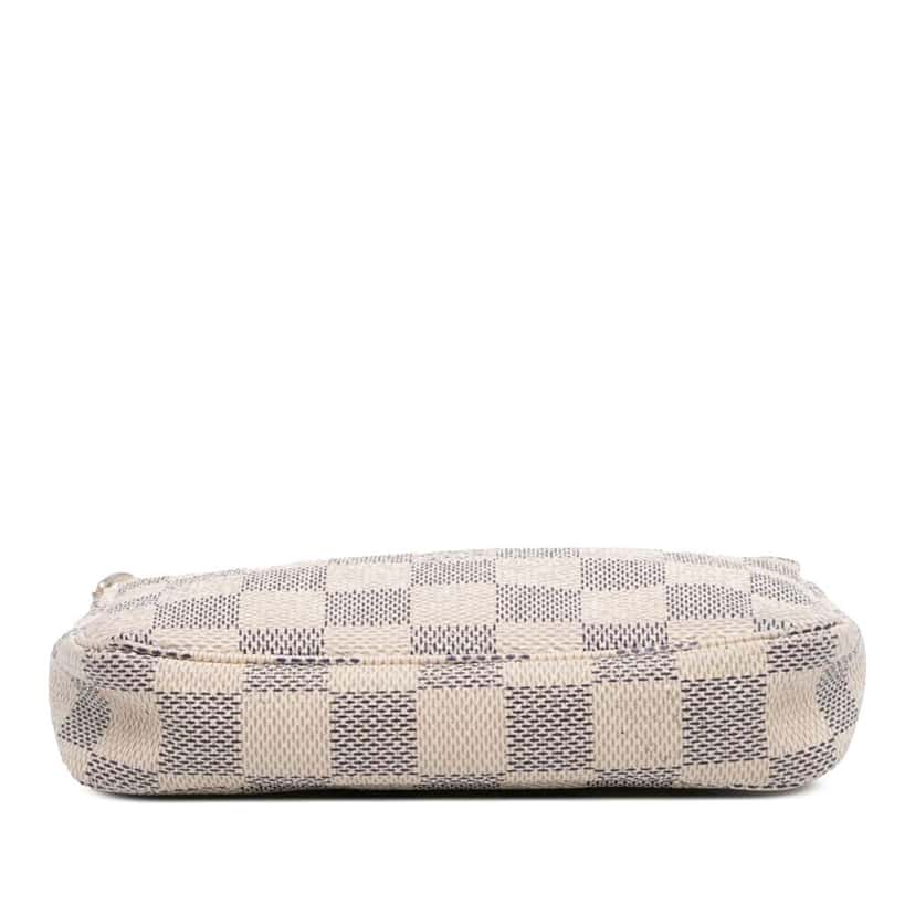 Louis Vuitton Damier Azur Mini Pochette Accessoires White Very good condition - Inside View