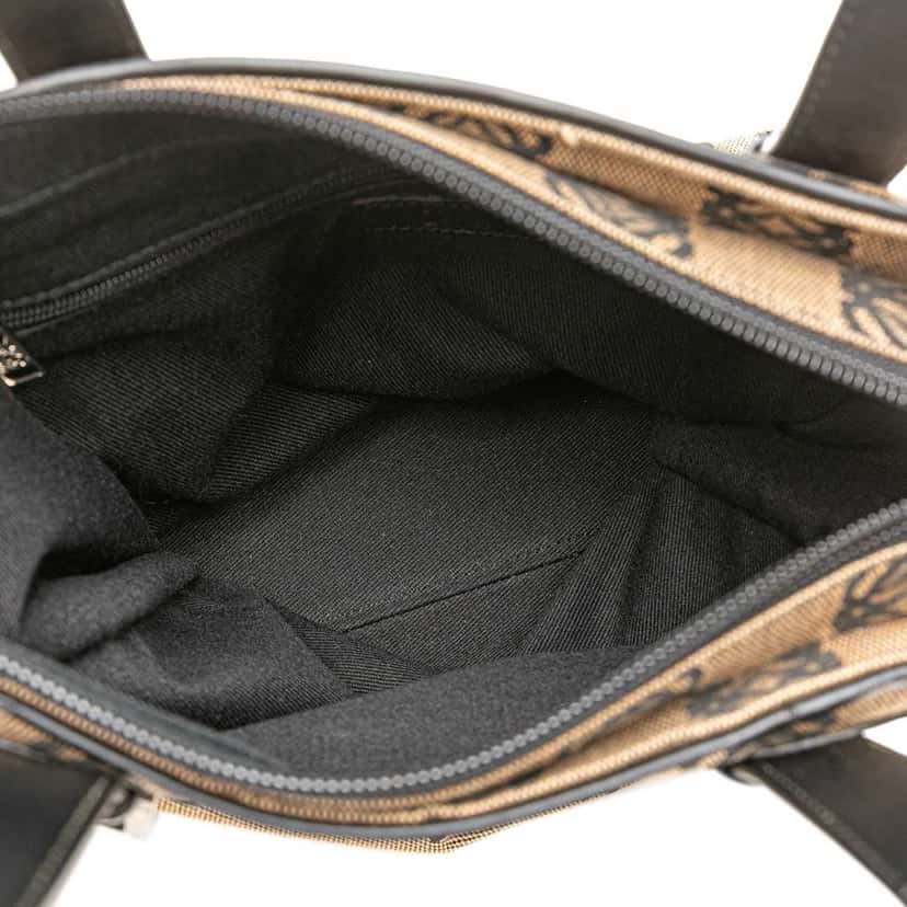 Loewe Anagram Canvas Handbag Brown Canvas Good condition - Model View