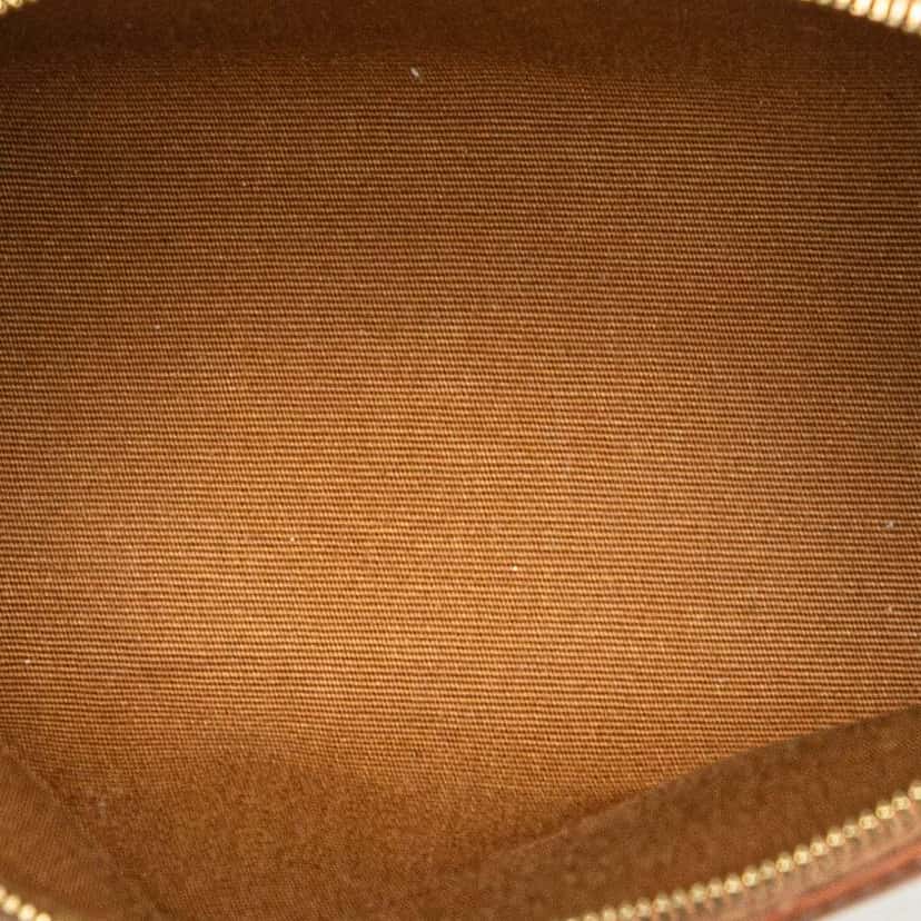 Celine Triomphe Coated Canvas Clutch On Chain Brown Canvas Very good condition - Model View