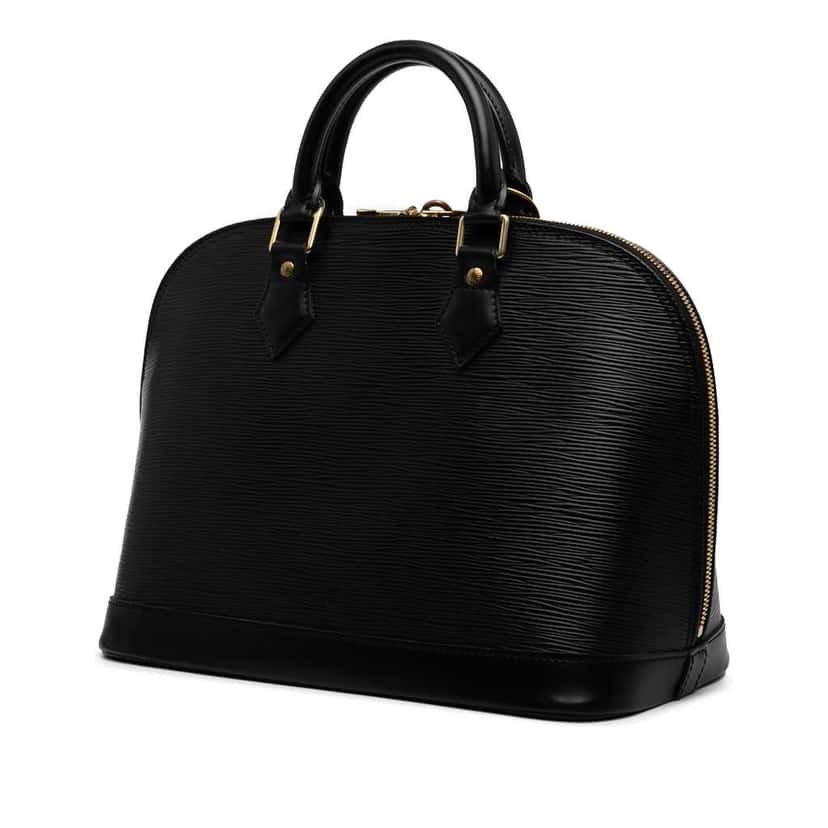 Louis Vuitton Epi Alma PM Black Leather Good condition - Back View