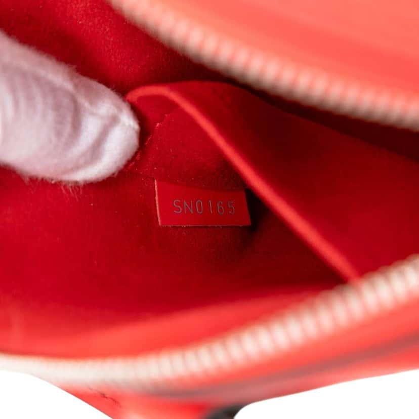 Louis Vuitton Epi Alma BB Red Leather Good condition - Box View