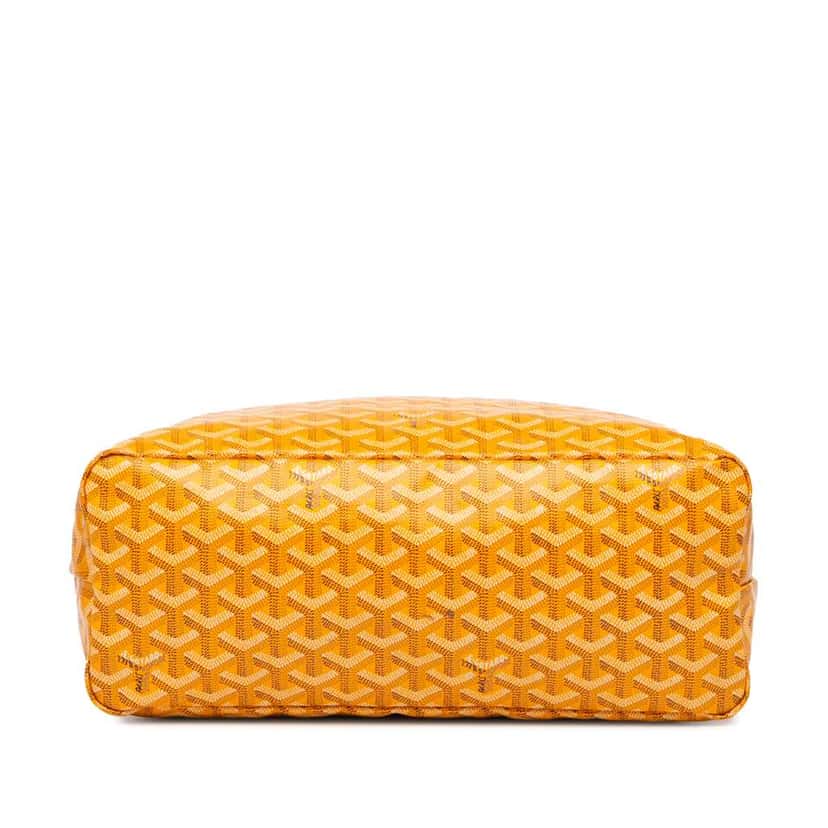 Goyard Goyardine Boheme Hobo Yellow Canvas Very good condition - Inside View