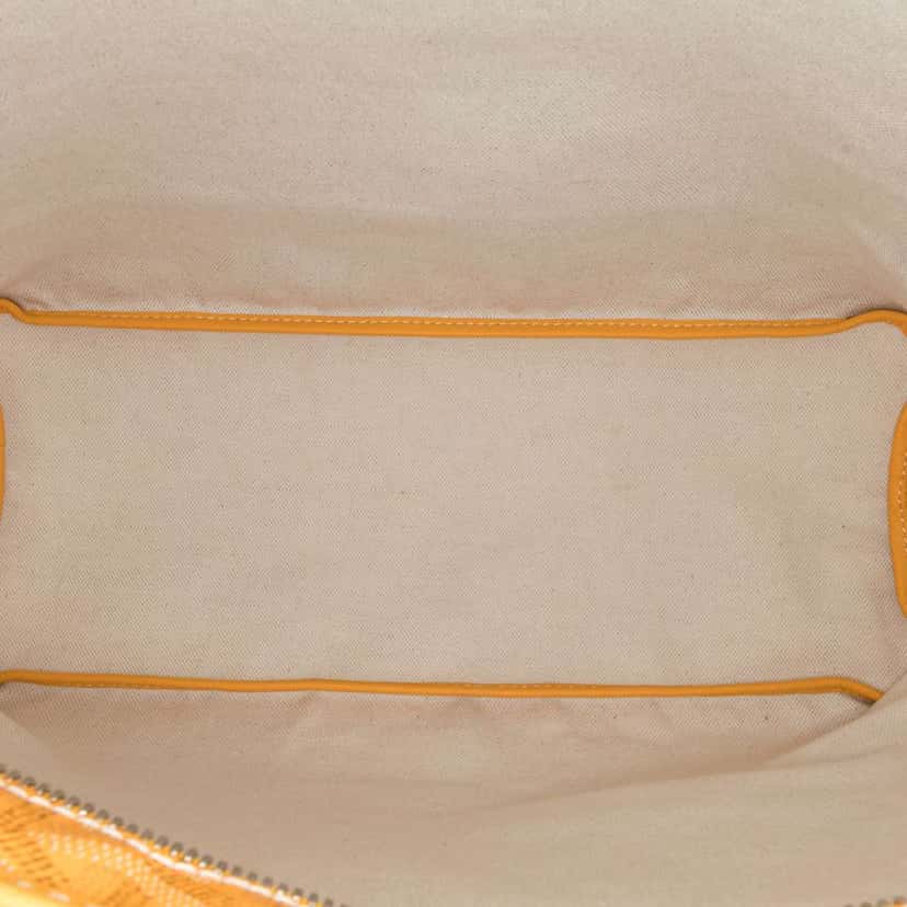 Goyard Goyardine Boheme Hobo Yellow Canvas Very good condition - Model View