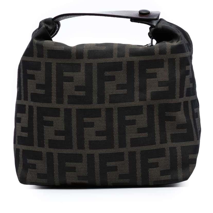 Fendi Zucca Canvas Handbag Brown Canvas Good condition - Front View