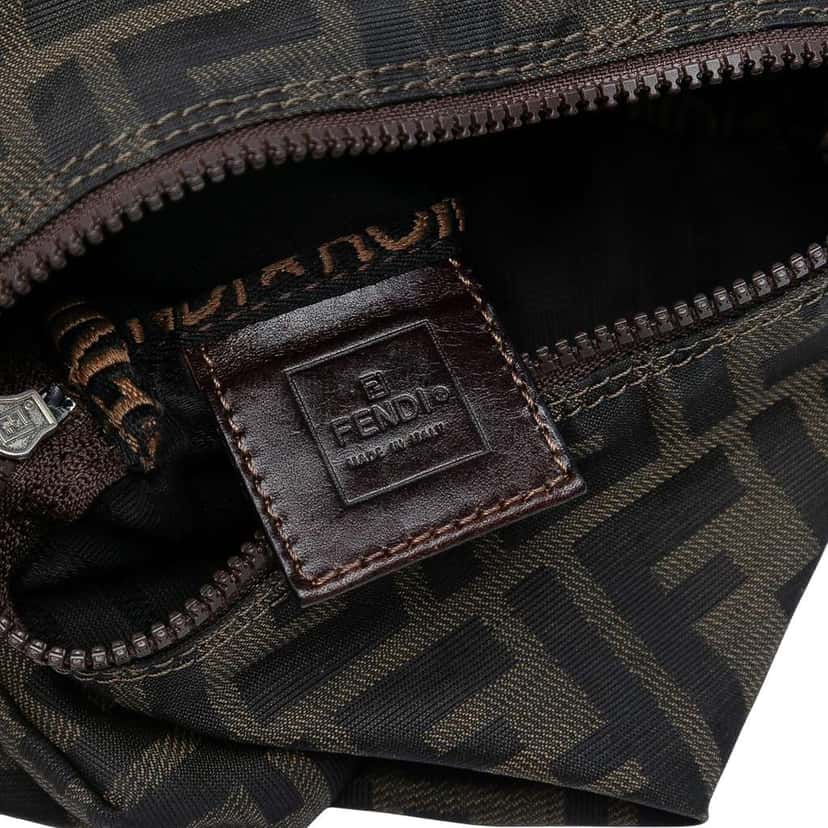 Fendi Zucca Canvas Handbag Brown Canvas Good condition - Box View