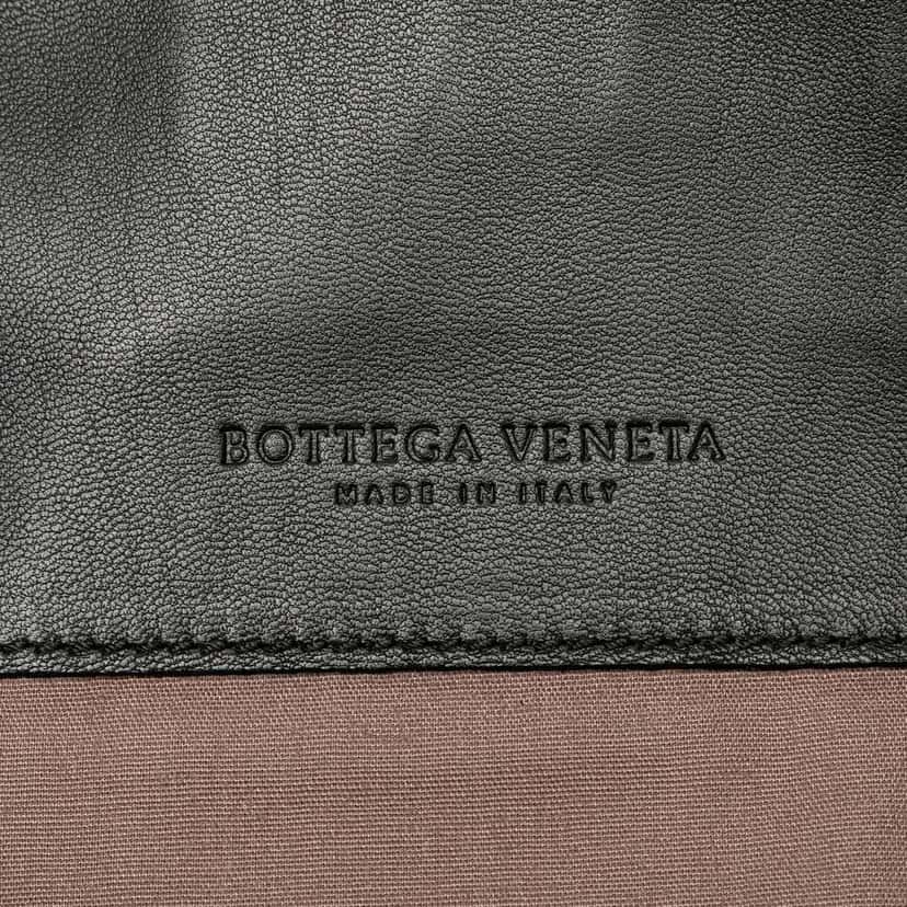 Bottega Veneta Nappa Intrecciato Belted Tote Black Leather Good condition - Box View