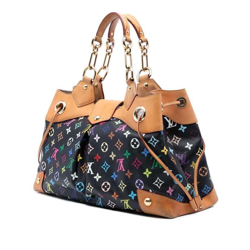 Louis Vuitton Monogram Multicolore Ursula Black Good condition - Back View