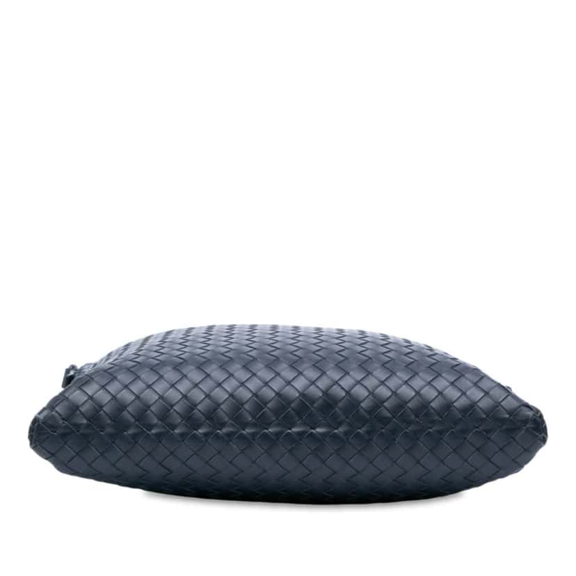 Bottega Veneta Nappa Intrecciato VN Crossbody Blue Leather Good condition - Inside View