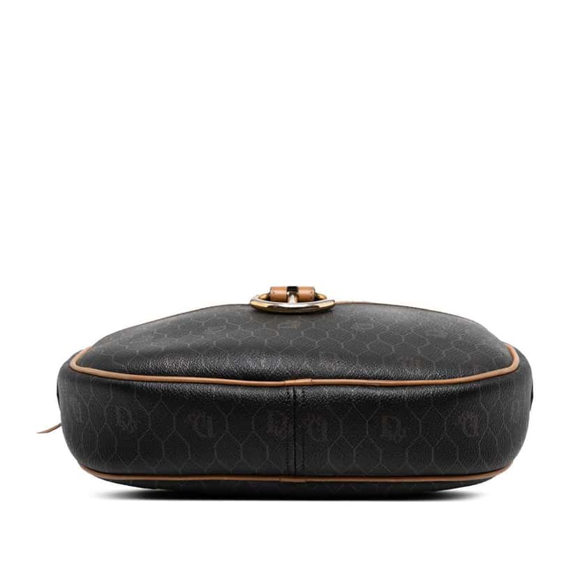 Dior Honeycomb Coated Canvas Crossbody Black Canvas Good condition - Inside View