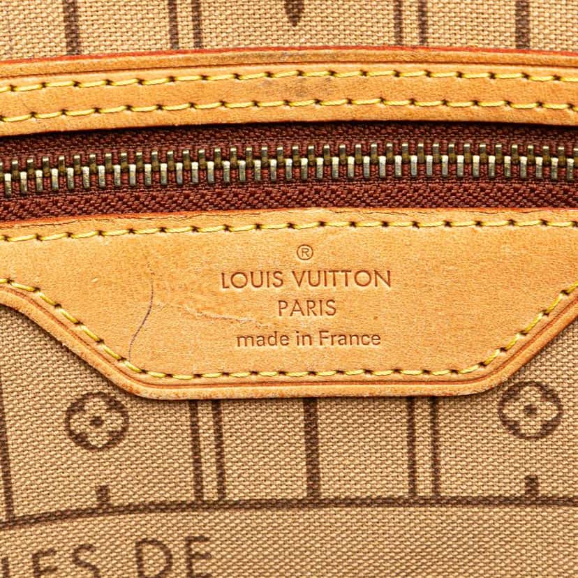 Louis Vuitton Monogram Neverfull MM Brown Canvas Good condition - Box View