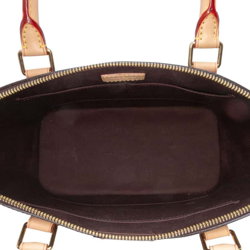 Louis Vuitton Monogram Vernis Montebello MM Purple Leather Good condition - Model View