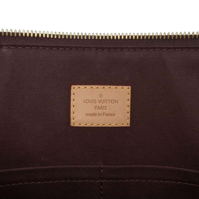 Louis Vuitton Monogram Vernis Montebello MM Purple Leather Good condition - Box View