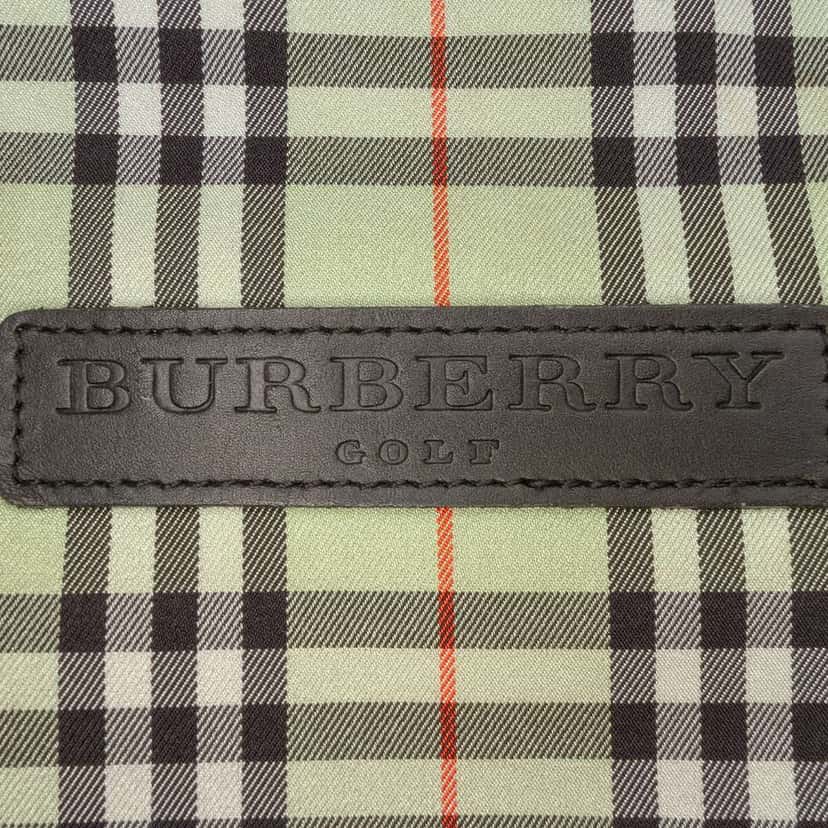 Burberry House Check Canvas Travel Bag Brown Canvas Good condition - Box View