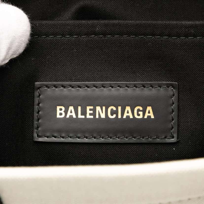 Balenciaga Small Canvas Hardware Tote White Canvas Good condition - Box View