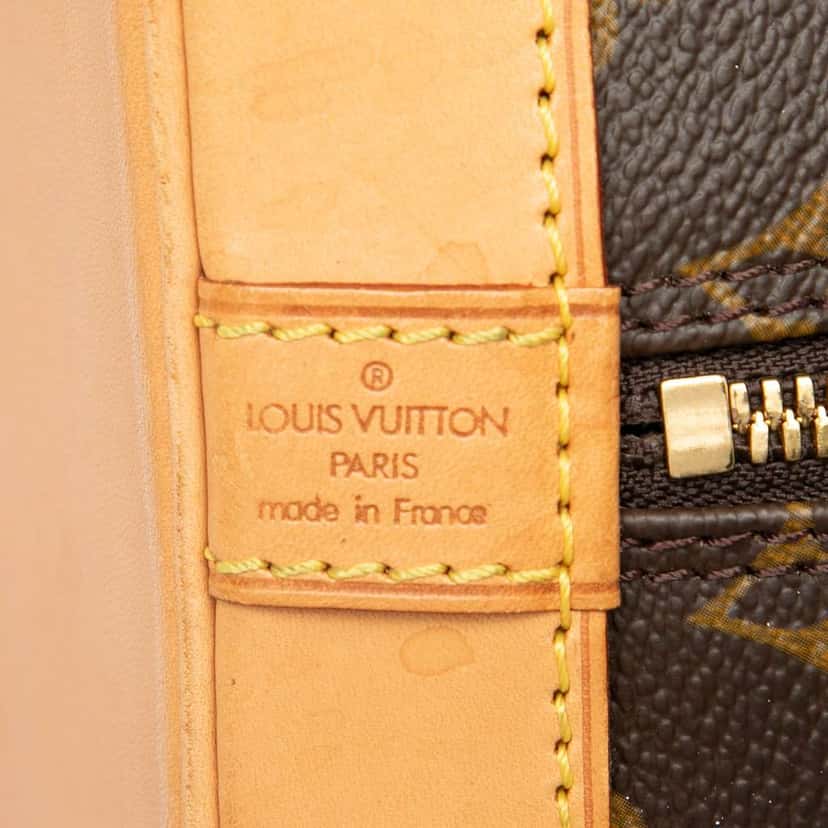 Louis Vuitton Monogram Alma PM Brown Good condition - Box View