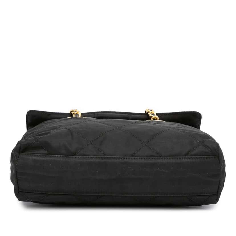 Prada Impuntu Tessuto Chain Shoulder Bag Black Good condition - Inside View