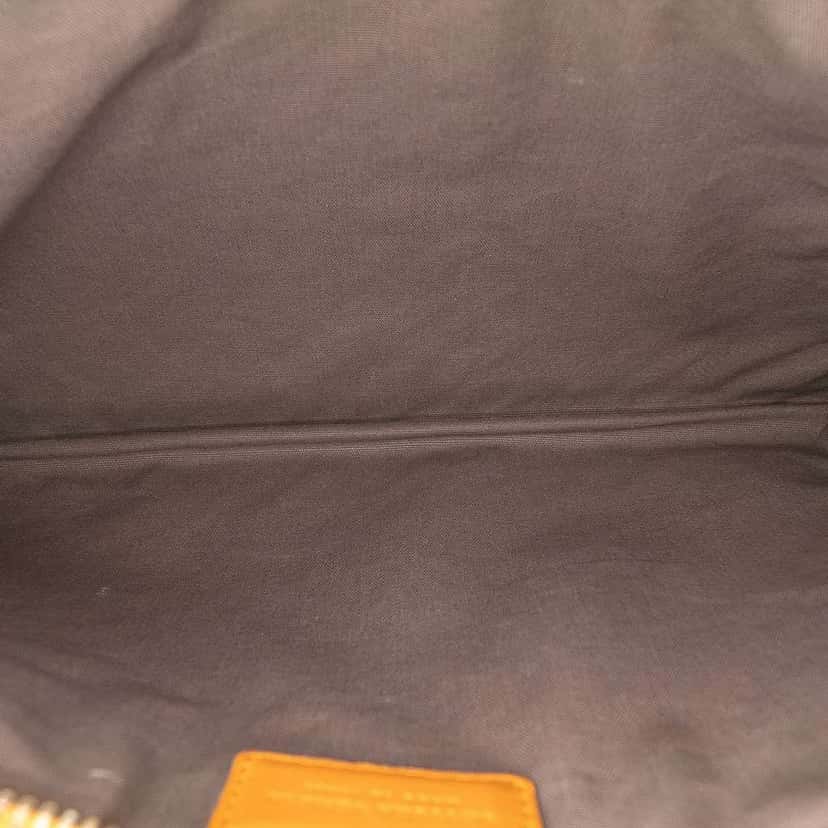 Bottega Veneta Nappa Intrecciato Clutch Orange Leather Good condition - Model View