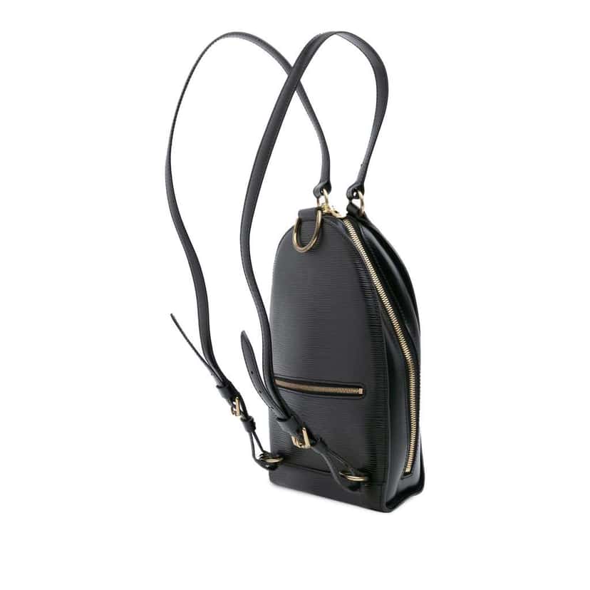 Louis Vuitton Epi Mabillon Black Leather Good condition - Back View