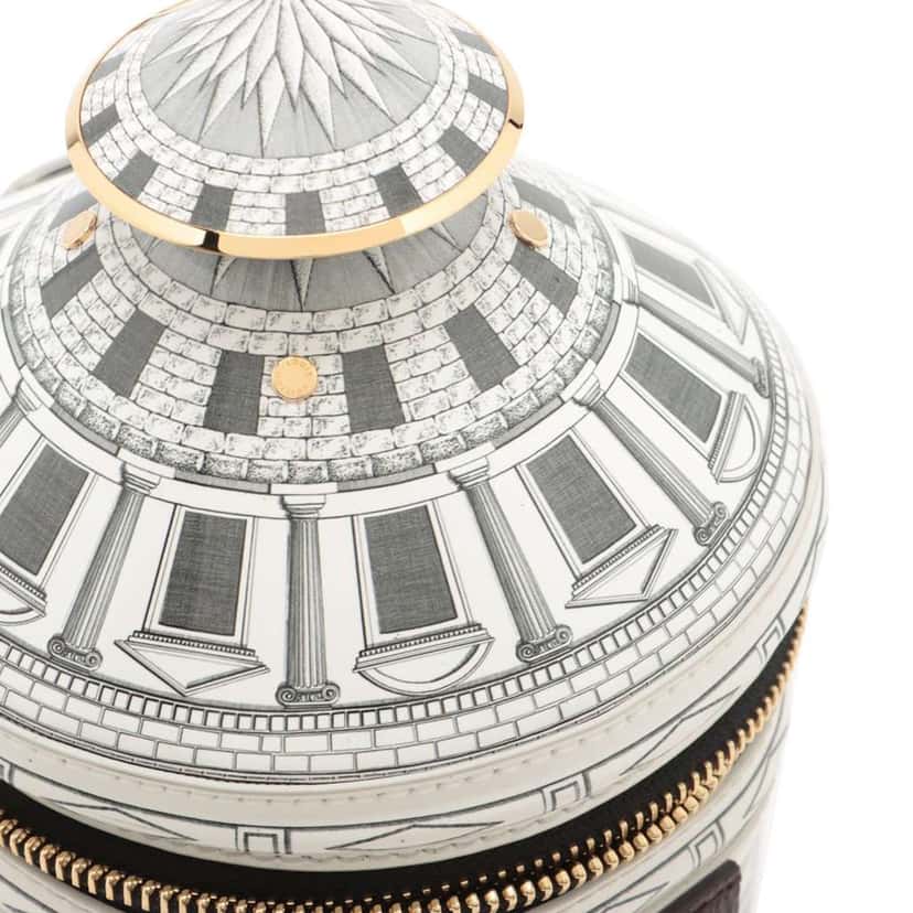 Louis Vuitton Fornasetti  Architectura Cannes Vase White Leather Good condition - Box View