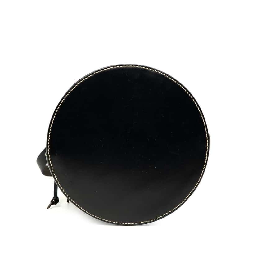 Fendi Zucchino Canvas Bucket Bag Grey Canvas Good condition - Inside View