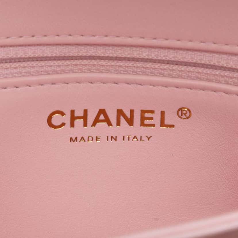 Chanel Small Quilted Lambskin Trendy CC Flap Pink Leather Good condition - Box View