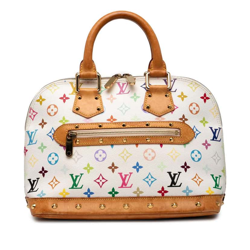 Louis Vuitton Monogram Multicolore Alma PM White Good condition - Front View