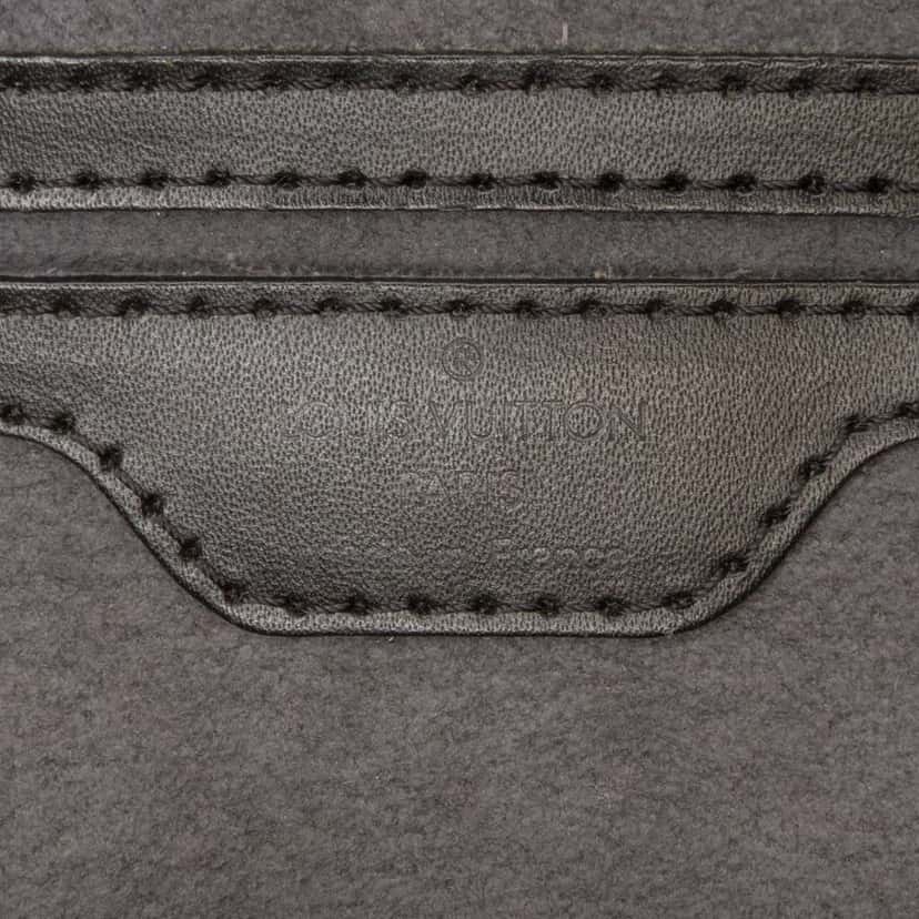 Louis Vuitton Epi Saint Jacques PM Short Strap Black Leather Good condition - Box View
