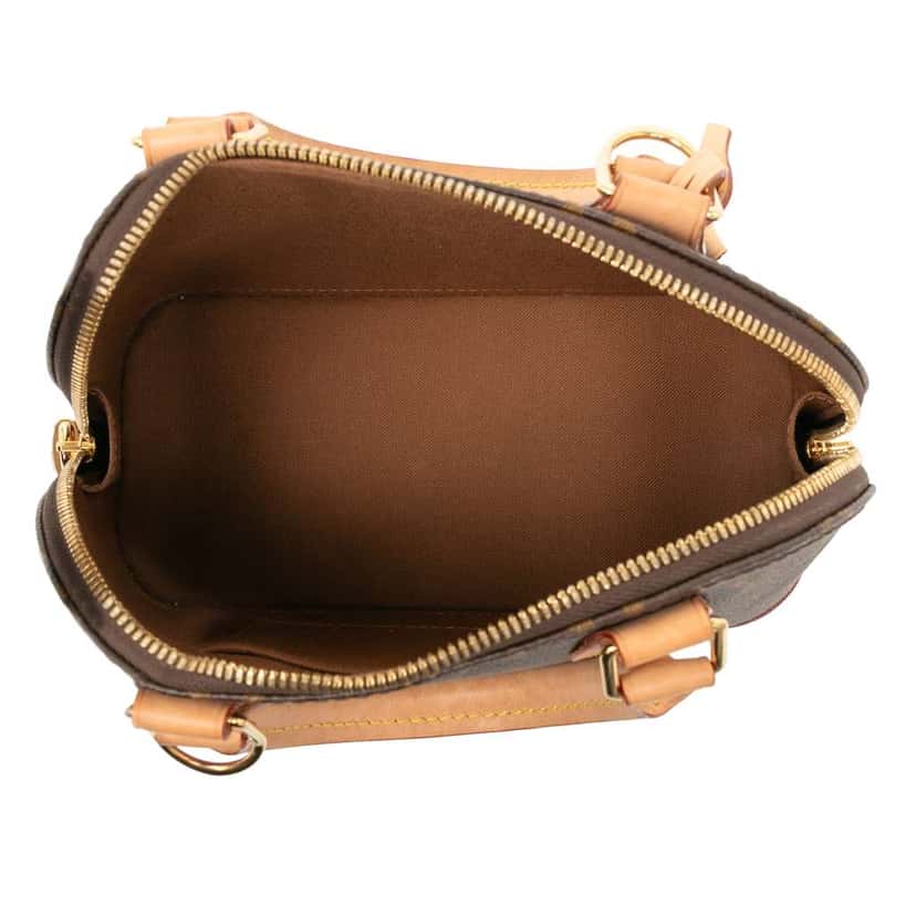 Louis Vuitton Monogram Alma BB Brown Good condition - Model View