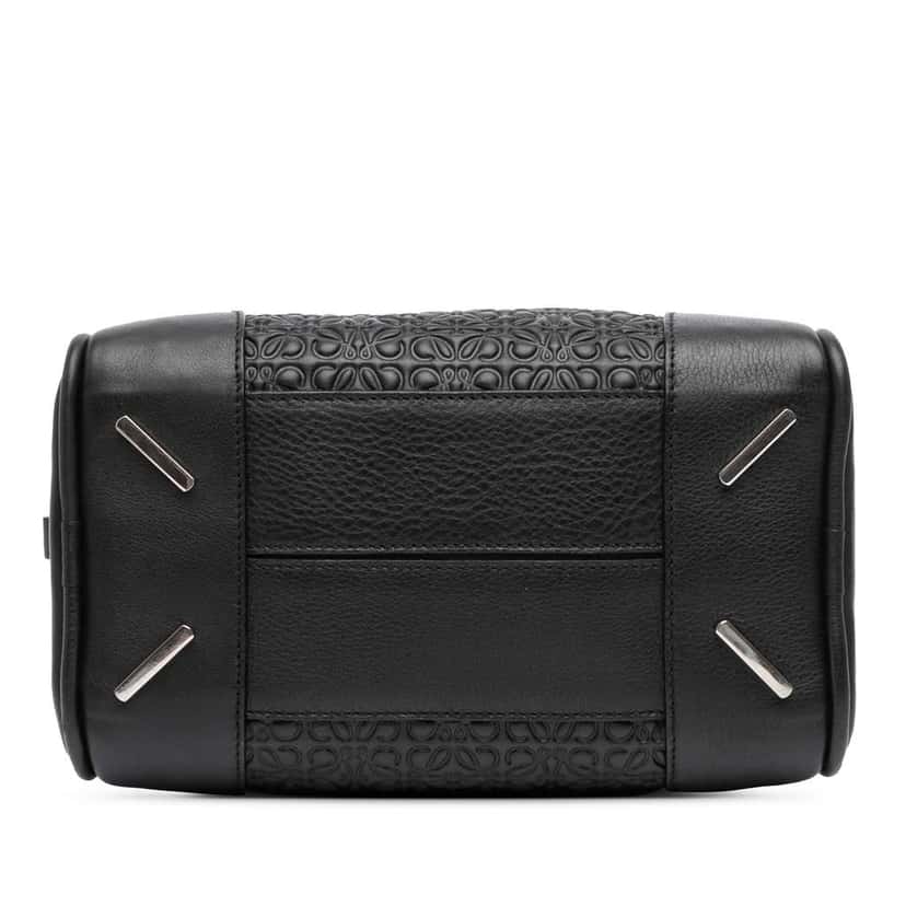 Loewe Small Anagram Embossed Leather Amazona 75 Black Leather Good condition - Inside View