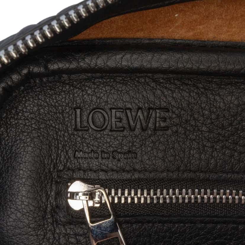 Loewe Small Anagram Embossed Leather Amazona 75 Black Leather Good condition - Box View