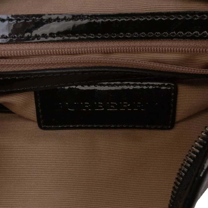 Burberry Supernova Check Coated Canvas Dryden Crossbody Brown Canvas Good condition - Box View