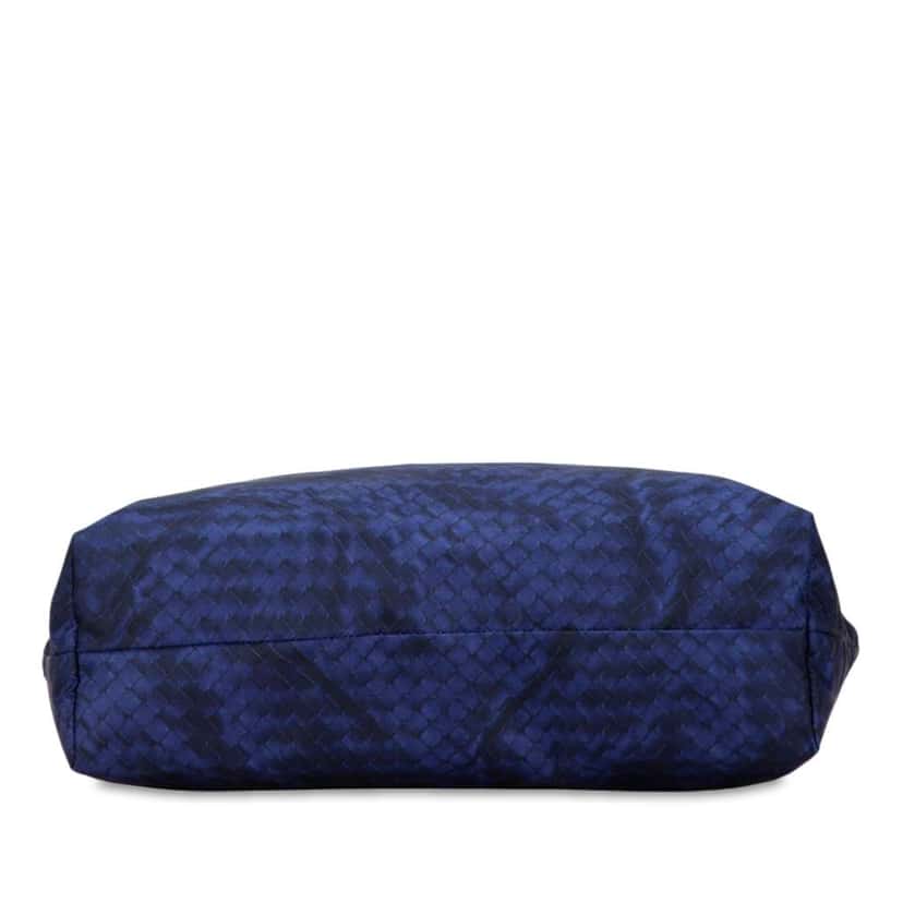 Bottega Veneta Nylon Intrecciolusion Tote Blue Good condition - Inside View