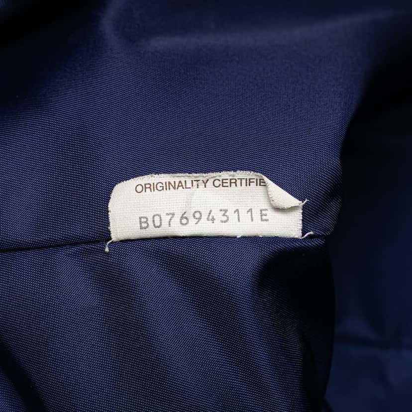 Bottega Veneta Nylon Intrecciolusion Tote Blue Good condition - Box View