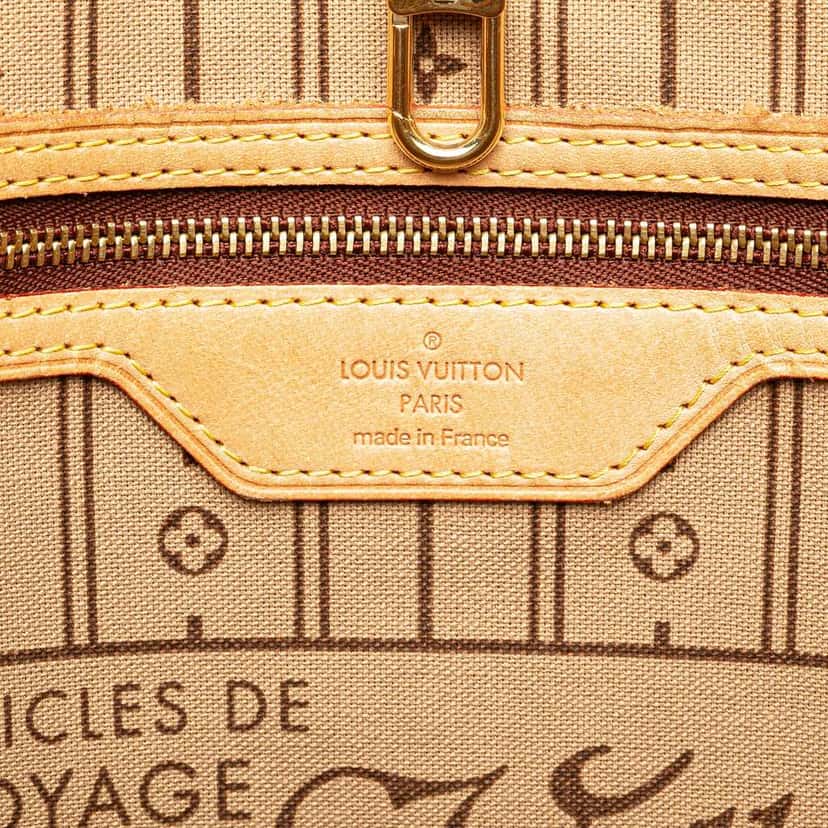 Louis Vuitton Monogram Neverfull MM Brown Canvas Good condition - Box View